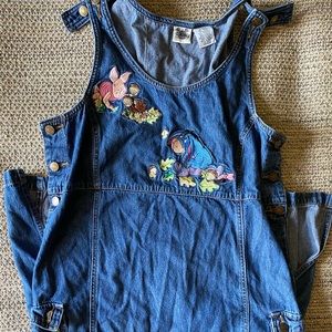 Eeyore and Piglet Jean dress (LONG)